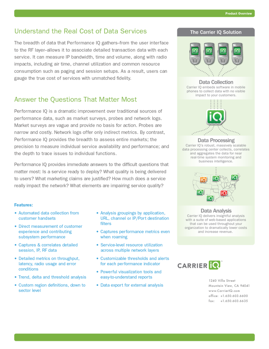 sales sheet design