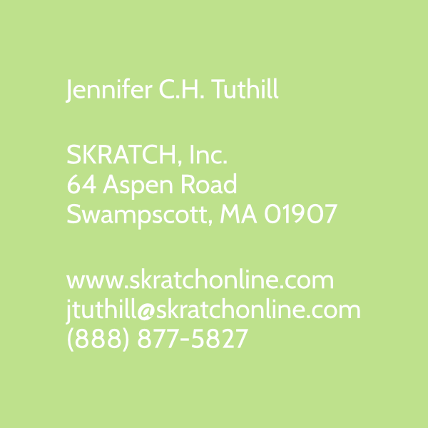 green background for business card design