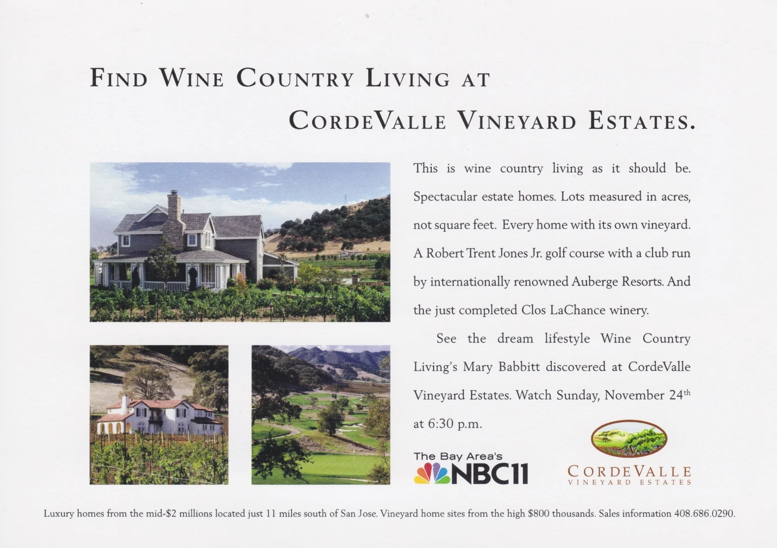cordevalle vineyard estates direct