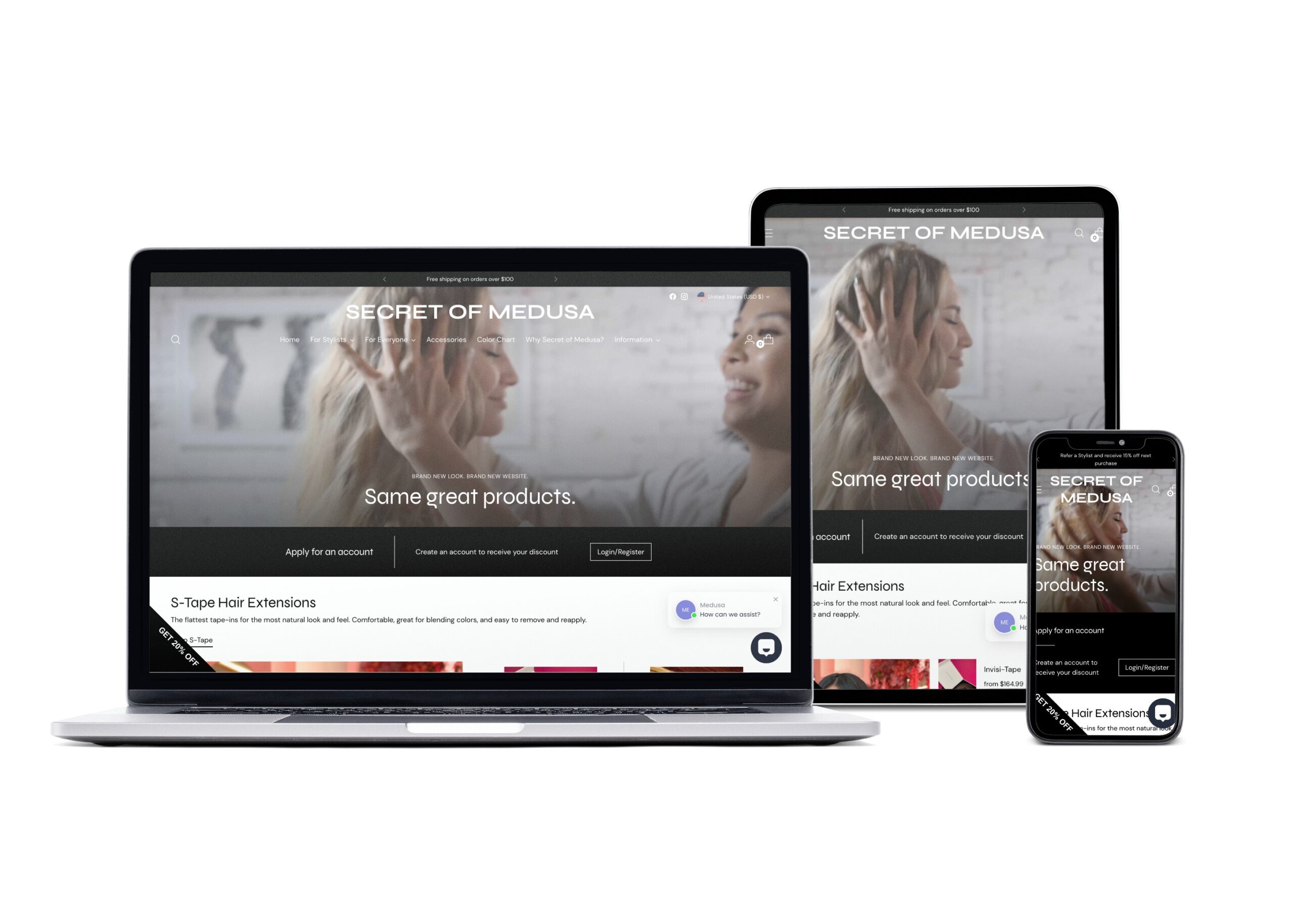 secret of medusa us web development