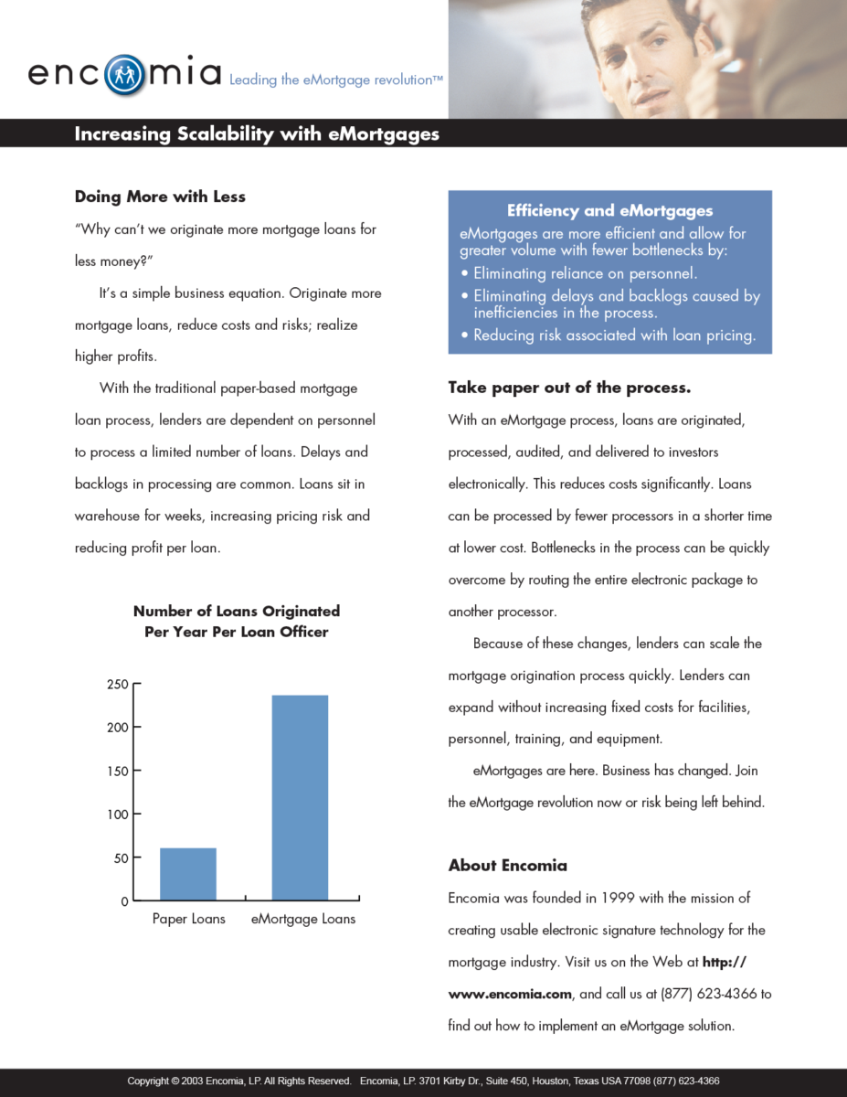 sales sheet design