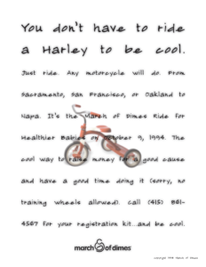 print ad - march of dimes