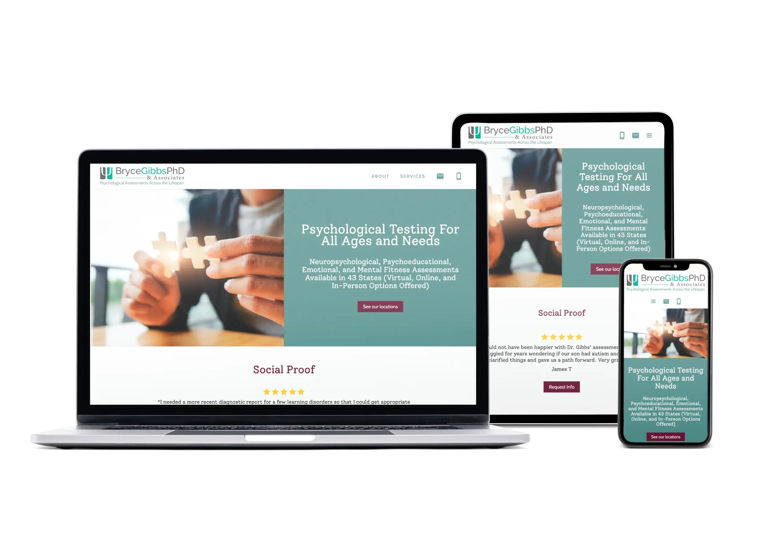 A Professional Website Designed for Clarity & Trust